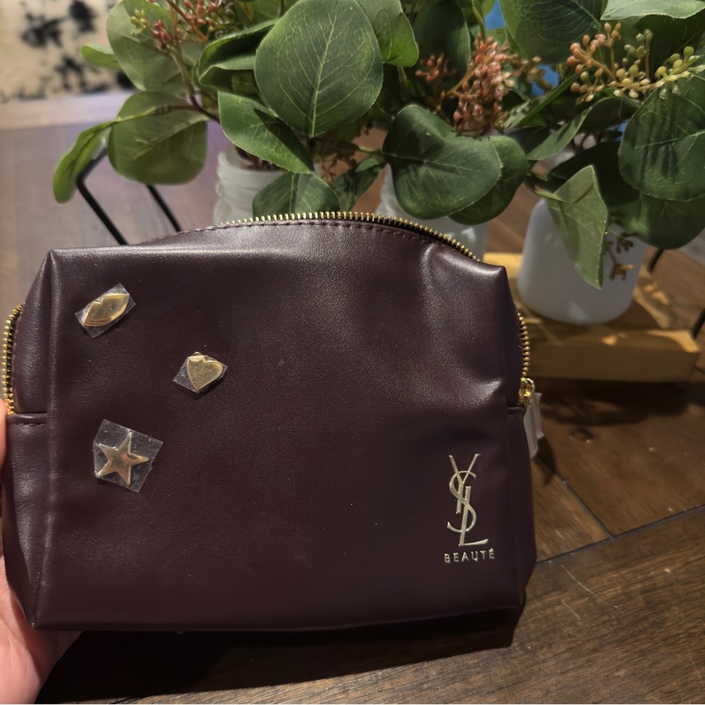 YSL Yves Saint Laurent Yes St Laurent Makeup Pouch
